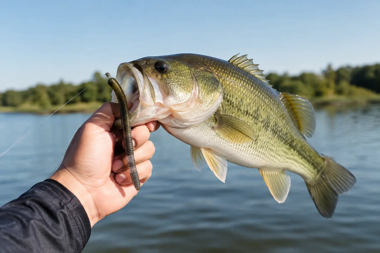 How to Fish Rattle Worms for Bigger Bass