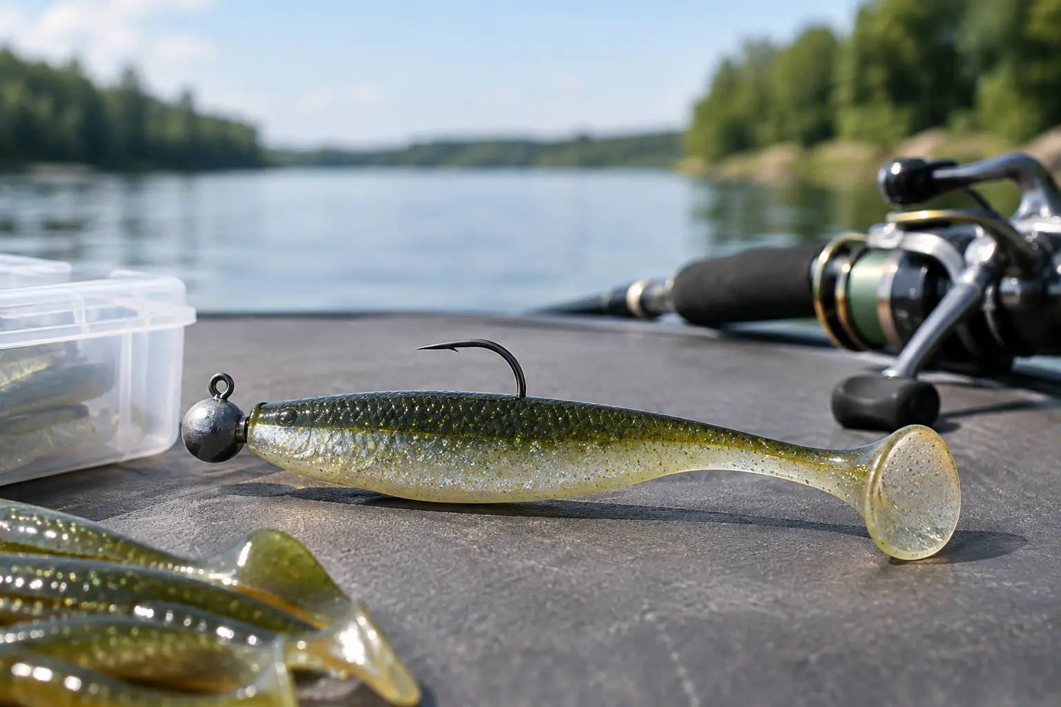 Paddle Tail Swimbait Rigging for Bigger Bass