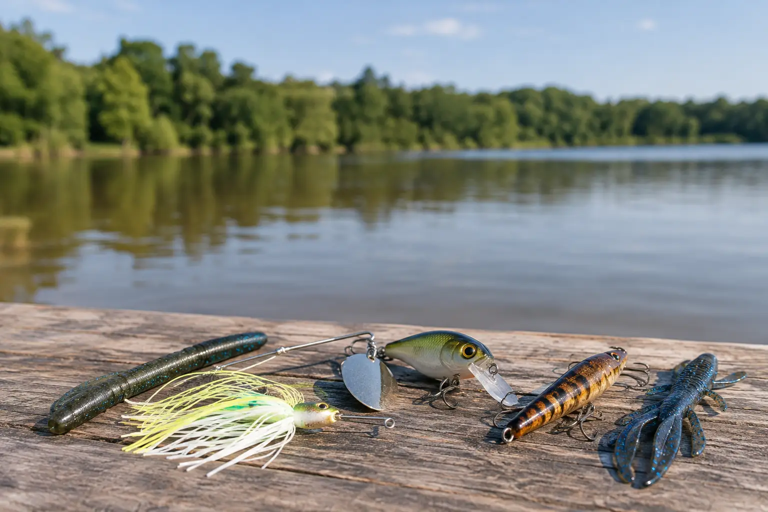 Best Lures for Stained Water That Catch Bass