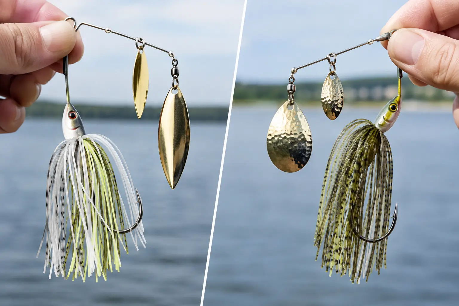 Willow Blade Versus Colorado Blade for Bass